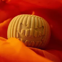 Pumpkontainer - 3D printed pumpkin container!