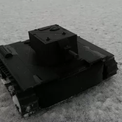 RC KV-2 WWII Tank