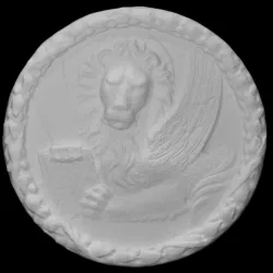 Relief of the Lion of Saint Mark in moleca