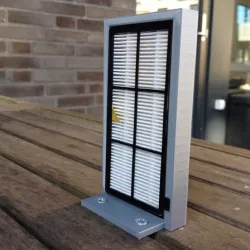 Roomba filter frame