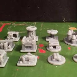 Root buiding and token miniatures