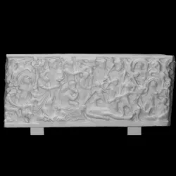 Sarcophagus with the myth of Prometheus and the creation of man