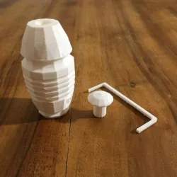 SciFi Hand Grenade Spring Loadable