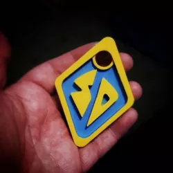 Scooby Doo Name Tag