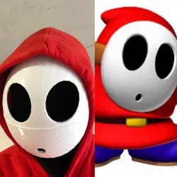 Shy Guy Mask - Super Mario Brothers