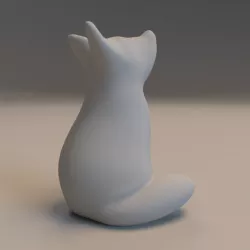 Simple Cute Fox