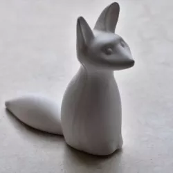 Sitting Fox