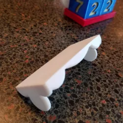 Snow Topper for Santa Advent Countdown Christmas Calendar