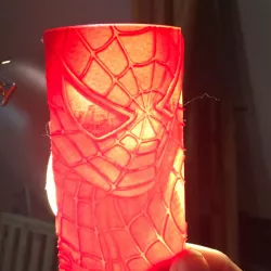 Spiderman Lithophane