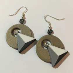 Star Trek Vulcan IDIC Earrings