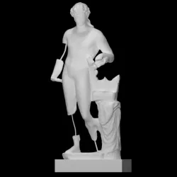 Statue of Apollo Kitharodos (ApolloCitharoedus), the Lyre-Player