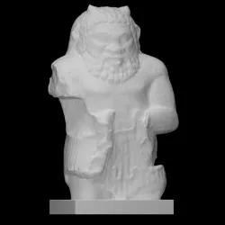 Statue of the Egyptian god Bes