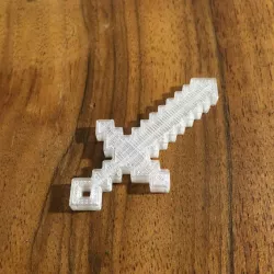 Sword keychain