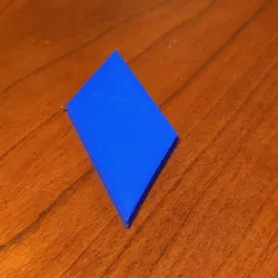 Tangoes Skewed Rectangle Piece