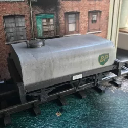 Tank and Flatbed Wagon for 16mm Scale Garden Railway