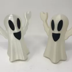 Tea Light Ghost Lamp