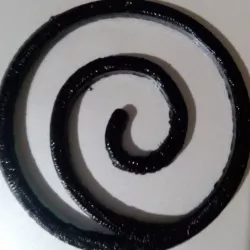 The Uzumaki clan symbol for Keychain or Pendant