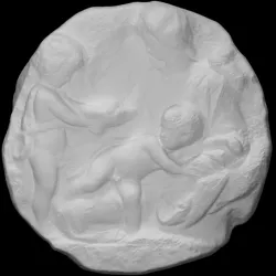 The Virgin and Child with the Infant St John