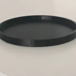 Tin can lid.