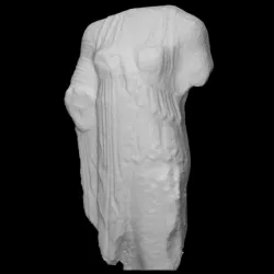 Torso of a female (kore)