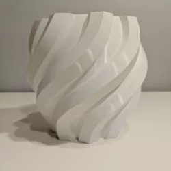 Twisted Hexagon Vase