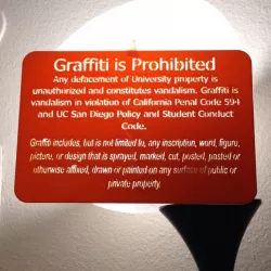 UCSD Graffiti Stencil