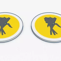 undiscovered landscape - tokens - wheet