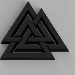 Valknut Wall Decoration