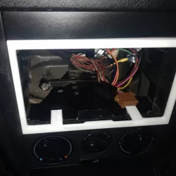 VW Jetta 2Din 7018B stereo adapter