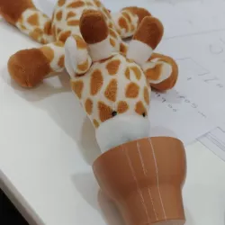 WabbaNub Giraffe Pacifier Cover