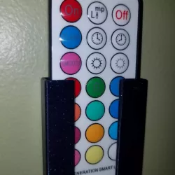 Wall Mount for LED remote.