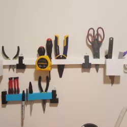 Wall Mounted Modular Tool Holder