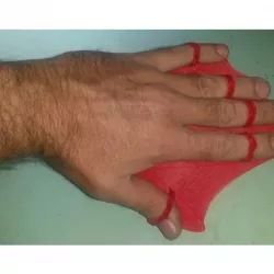 Webbed hand