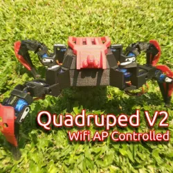 WIFI Quadruped V2 Robot Spider