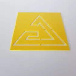 Witcher Sign Aard Stencil
