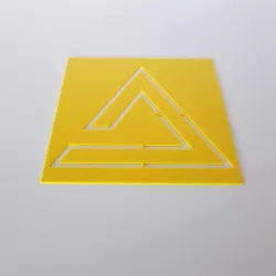 Witcher Sign Axii Stencil