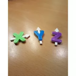 XYZ axis arrow