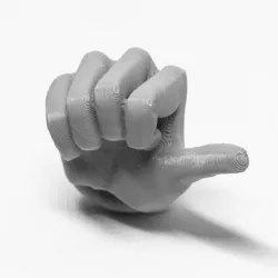 ZIPGUY THUMBS UP HAND -RIGHT