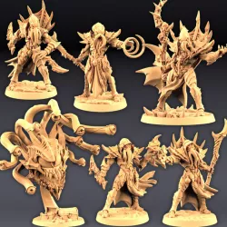 $15.00Depth Ones Set - 4 Modular + 2 Heroes