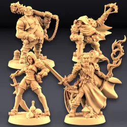 $15.00Troubles in Taverns - 4 Heroes Bundle