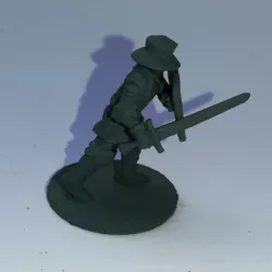 $2.99Foot Knight Miniature with shield and sword (28mm)