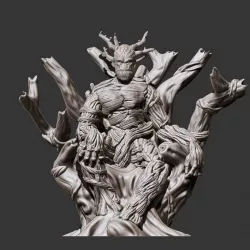 $3.00Ent on the throne