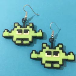 $3.00Salty Space Invader Earrings