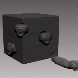 $3.00Stone Worm - Monster