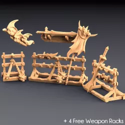 $3.00Weapons for Loot & Racks: Soulless (Vampire) Set