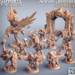 $30.00COMPLETE Dwarven Defenders (presupported)
