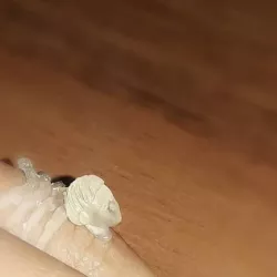 3d women face mini ring