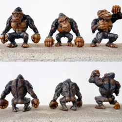$4.00Cartoon Ape Three Pose Set