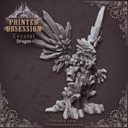 $4.00Crystal Dragon - Large Dragon - Hell Hath No Fury - 32mm Scale