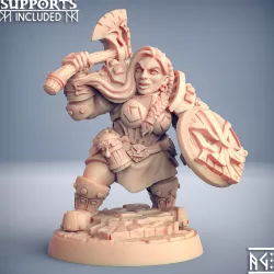 $4.00Dwarven Defender - D (Lady) Modular